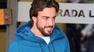 Lara Álvarez, el mejor apoyo de Fernando Alonso tras recibir el alta médica