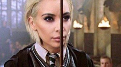 Tom Felton convierte a Kim Kardashian en Draco Malfoy de 'Harry Potter' tras su radical cambio de look