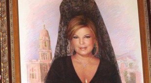 El retrato más especial de Terelu Campos: la presentadora se convierte en musa de la exaltación de la mantilla