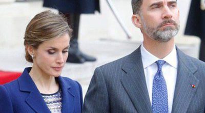 Los Reyes Felipe y Letizia cancelan desde París su Viaje de Estado a Francia tras el accidente del Airbus A320 de Germanwings