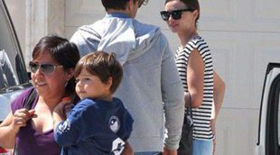 Orlando Bloom y Miranda Kerr, dos felices separados con su hijo Flynn