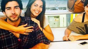 Lara Álvarez se despide de su familia tras haber dicho adiós a Fernando Alonso para irse a 'Supervivientes 2015'