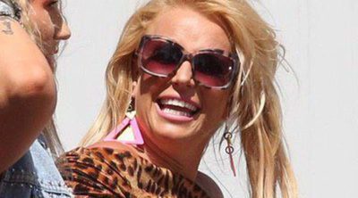 Britney Spears tiene un descuido durante la grabación de su próximo videoclip