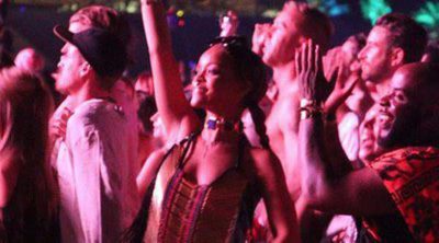 Leonardo DiCaprio, Joe Jonas y Rihanna lo dan todo en el Festival de Coachella 2015