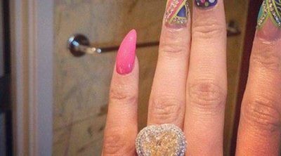 Nicki Minaj desata los rumores de compromiso con su novio Meek Mill