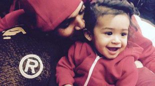 Padre entregado: Chris Brown comparte las primeras fotos junto a su hija Royalty