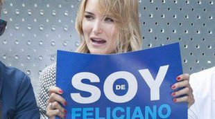 Alba Carrillo, una novia entregada con Feliciano Lopez en el Open de Madrid 2015