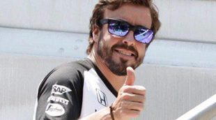 Fernando Alonso, el mayor fan de 'Supervivientes 2015' por su novia Lara Álvarez
