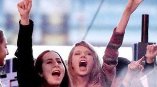 Taylor Swift lo da todo en el concierto de su novio Calvin Harris