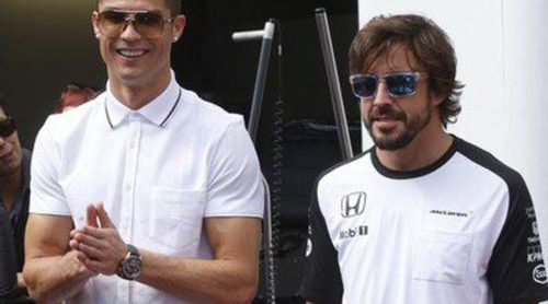 Cristiano Ronaldo, 'el gafe' de Fernando Alonso en el GP de Mónaco 2015