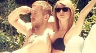 Taylor Swift y Calvin Harris se mojan para reconocer su noviazgo en las redes sociales