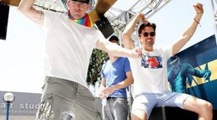 Channing Tatum y Matt Bomer revolucionan el desfile del Orgullo Gay en Los Ángeles