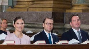 La Familia Real Sueca celebra un Te Deum por el nacimiento del Príncipe Nicolás con sonoras ausencias