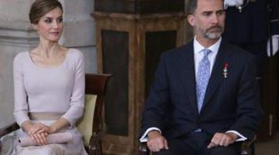 Los Reyes Felipe y Letizia ceden el protagonismo a los ciudadanos ejemplares en el aniversario de su proclamación