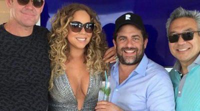 Mariah Carey ya posa con su nuevo novio el multimillonario James Packer