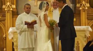 Hilaria Thomas celebra su tercer aniversario con Alec Baldwin con un bonito vídeo de su boda