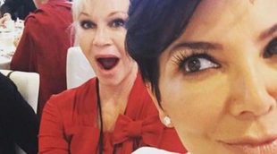 Kris Jenner y Melanie Griffith comparten su alegría por conocer al Dalai Lama
