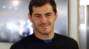 Iker Casillas, emocionado por la despedida recibida en España y el recibimiento en Oporto