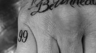 David Beckham se hace un tatuaje en honor a su mujer Victoria Beckham
