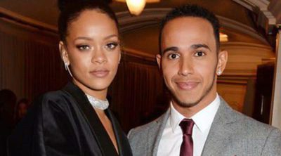 Del fútbol a la Fórmula Uno: Rihanna cambia a Karim Benzema por Lewis Hamilton