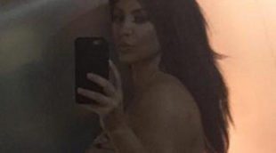 Kim Kardashian se desnuda para acallar los rumores de que su embarazo es falso