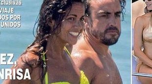 Luce alianza: Lara Álvarez no se separa del anillo que le ha regalado Fernando Alonso