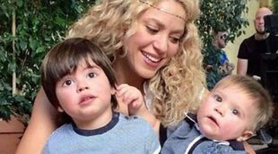 Shakira presume de sus pequeñajos Milan y Sasha Piqué