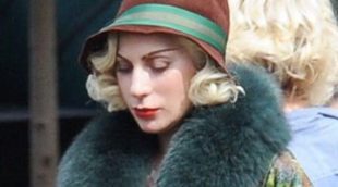 Lady Gaga, embarazadísima en el rodaje de 'American Horror Story: Hotel'