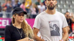 Milan y Sasha, los reyes del supermercado junto a sus padres Gerard Piqué y Shakira