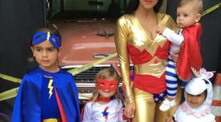 Kourtney Kardashian, una supermamá junto a sus hijos y su sobrina North West