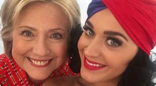 Katy Perry saca su lado más patriótico apoyando la campaña electoral de Hillary Clinton