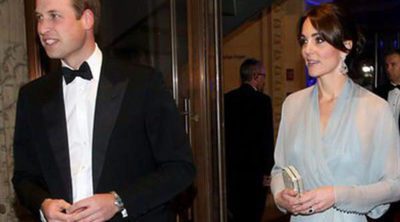 Los Príncipes Guillermo y Harry y Kate Middleton, estrellas del estreno de 'Spectre' junto a Léa Seydoux y Monica Bellucci