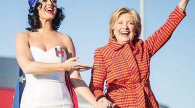 Katy Perry felicita a Hillary Clinton por su cumpleaños: "Feliz cumpleaños a nuestra próxima gran líder"