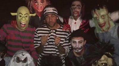 Marc Bartra, Neymar Jr, Luis Suárez, Piqué y Jordi Alba la lían la noche de Halloween
