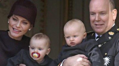 Los Príncipes Jacques y Gabriella de Mónaco debutan en el Día Nacional de Mónaco más triste
