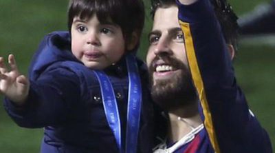Shakira, Milan y Sasha celebran con Gerard Piqué el triunfo del Barça en el Mundialito de Clubes