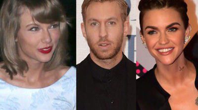 Taylor Swift celebra Año Nuevo junto a Ruby Rose viendo actuar a Calvin Harris en Las Vegas