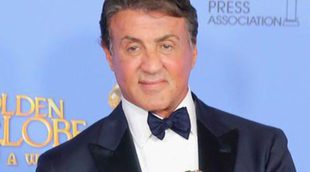 Sylvester Stallone, emocionado tras ganar el premio a mejor actor de reparto por Rocky en los Globos de Oro 2016