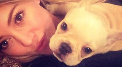 Hilary Duff, devastada por la muerte de su perro Beau: "Mi corazón se ha partido en mil pedazos"