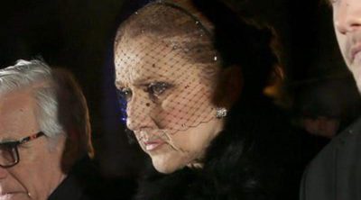 Céline Dion, rota de dolor en el funeral de su marido René Angellil