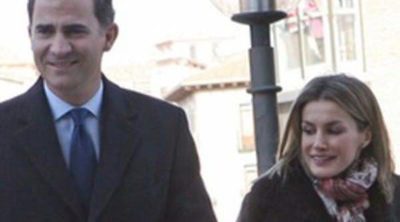 Los Príncipes Felipe y Letizia visitan Tarazona para inaugurar su Catedral restaurada