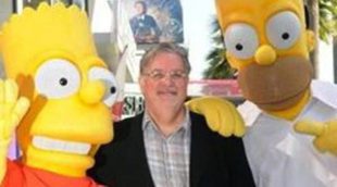 Matt Groening recibe su estrella en el Paseo de la Fama de Hollywood gracias a 'Los Simpson'