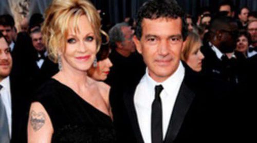 Antonio Banderas y Melanie Griffith, de los Premios Goya a los Oscar 2012
