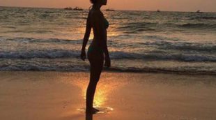 El espectacular posado de Cristina Pedroche en bikini: 