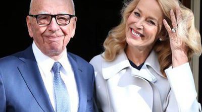 Rupert Murdoch y Jerry Hall se casan por lo civil en un lujoso palacio de Londres
