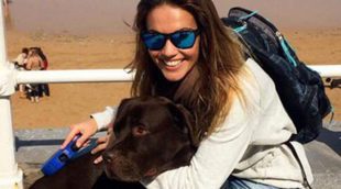 Lara Álvarez vuelve a sonreír gracias a su perro Choco