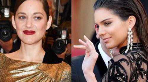 Marion Cotillard y Kendall Jenner con sensuales transparencias deslumbran en la alfombra roja de Cannes 2016