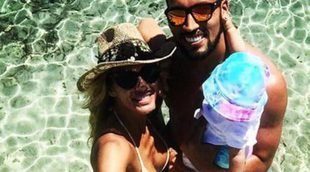 Las primeras vacaciones de Tamara Gorro y Ezequiel Garay en Ibiza con su hija Shaila
