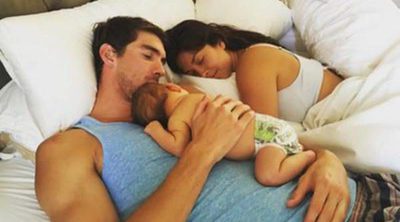 Michael Phelps comparte fotos adorables de su bebé Boomer pensando ya en Rio 2016