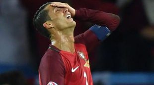 Cristiano Ronaldo Jr, testigo de la desesperación de su padre por Portugal en la Eurocopa 2016